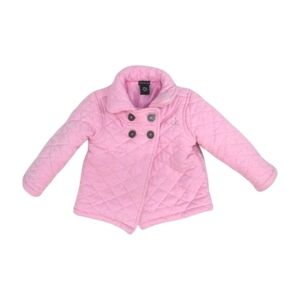 Calvin Klein Pink Quilted Kids Puffer Coat